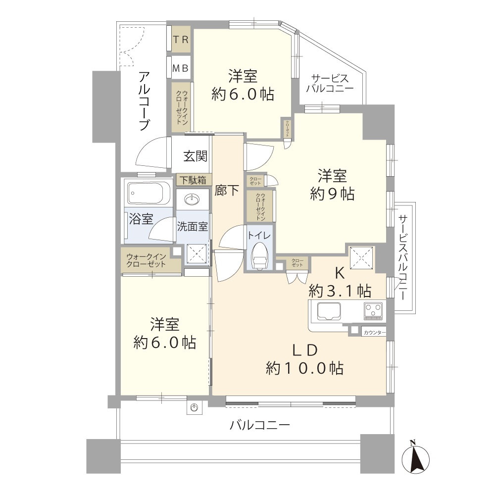 間取り：309000098214