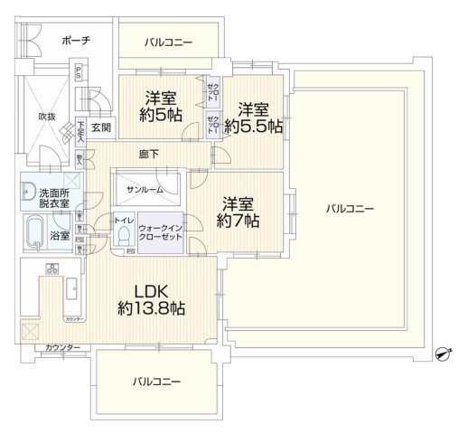 間取り：313004735264