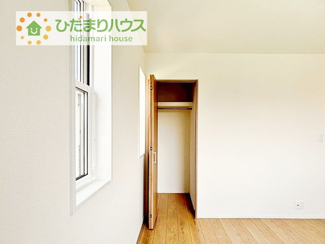 全室にクローゼットが付いていて、お部屋の住空間もスッキリ広々使えそうです(^^)