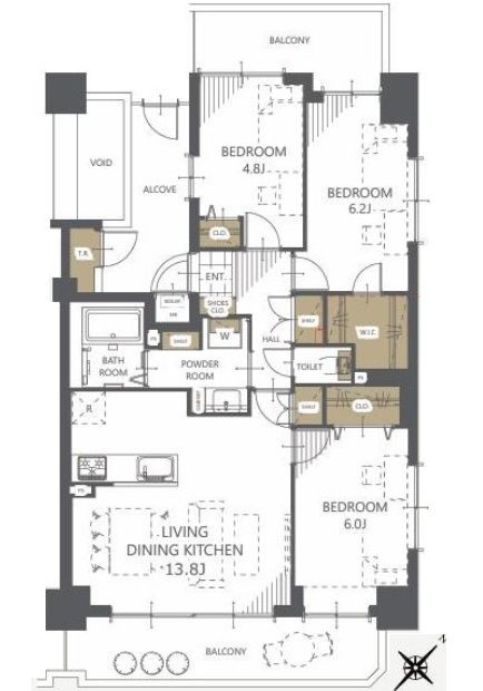 間取り：334000230888