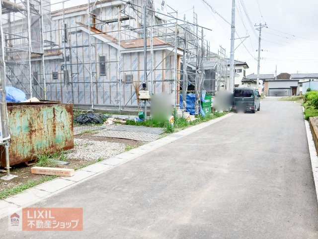【前面道路】日当たり等、現地でご確認ください。　