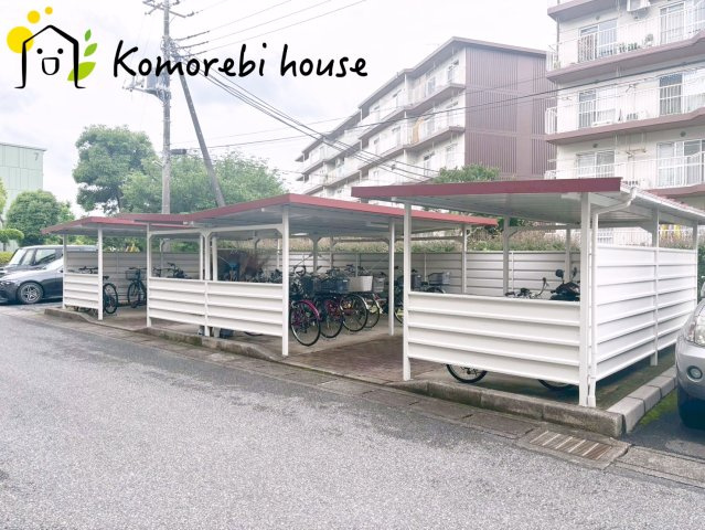 駐輪場です