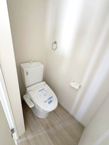 現地写真。2階にもトイレです。