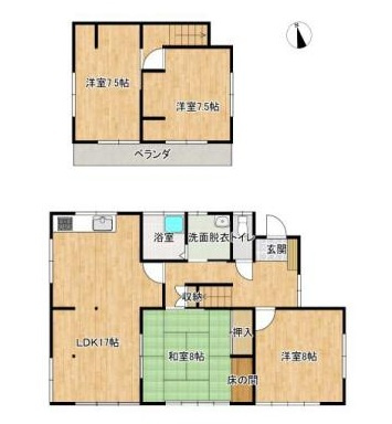 間取り：308000173892