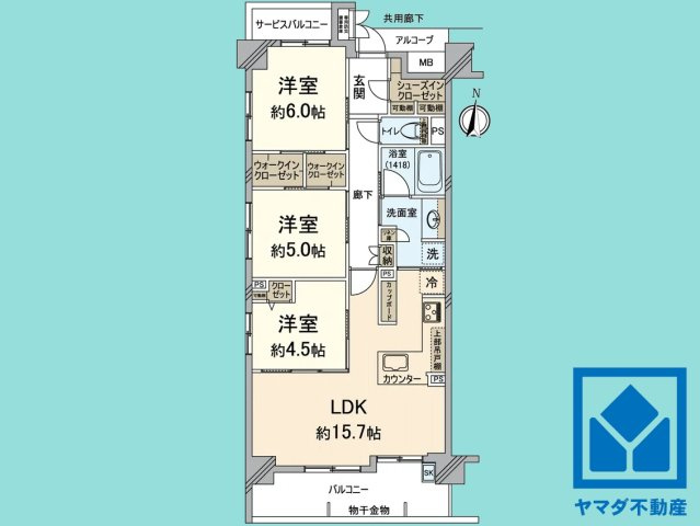 間取り：326000243497