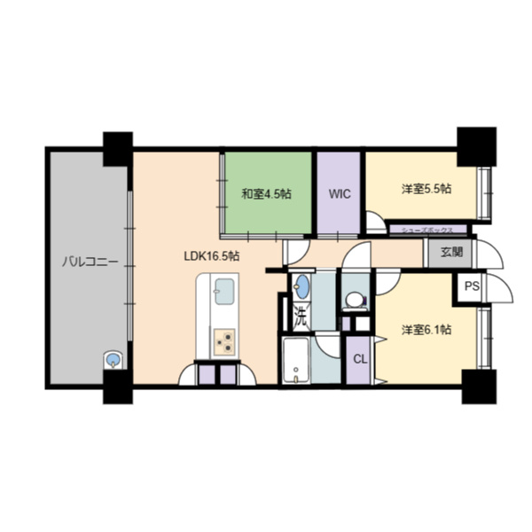 間取り：343000065634