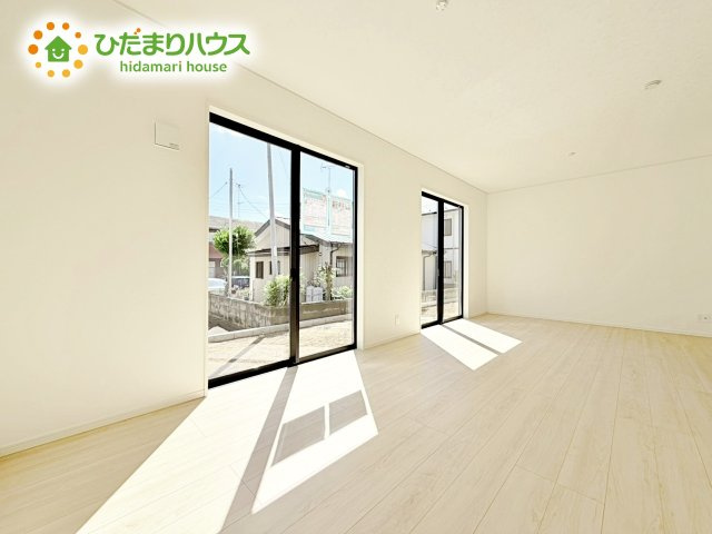 家族団らんの時間も増えそうな、日当たり良好＆くつろぎのLDK