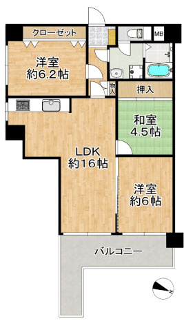 間取り：328000621404