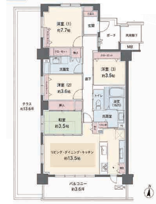 間取り：311002437264