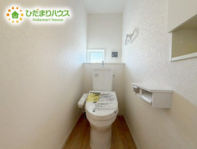 トイレは1F、2F共に完備！取り合いになることがありませんね(^^)/