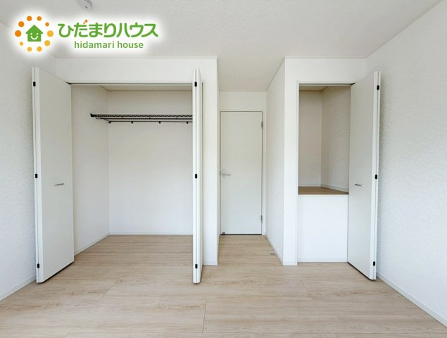 各居室にはしっかりと収納を完備！