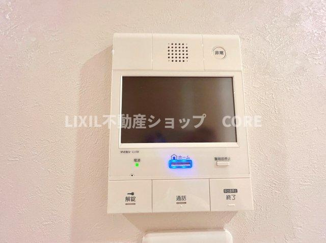 学校から帰ったお子様のお留守番にも安心なセキュリティ設備ですね。