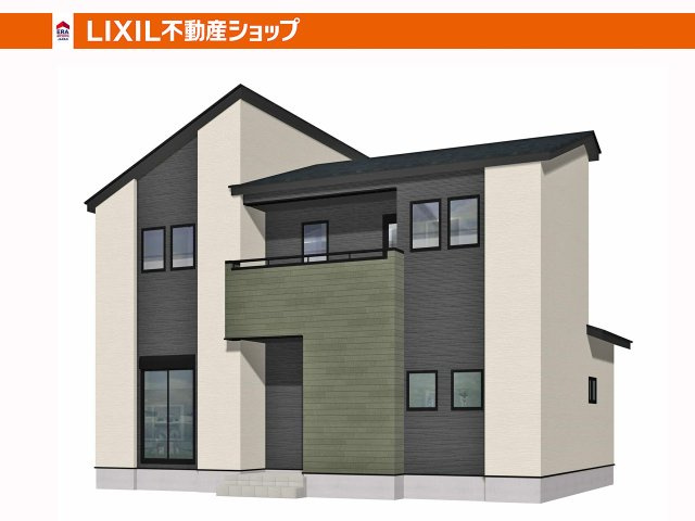 土地面積　約61坪、建物面積　約34坪の広々とした空間。完成前でも同様の設備・間取りをご案内できます