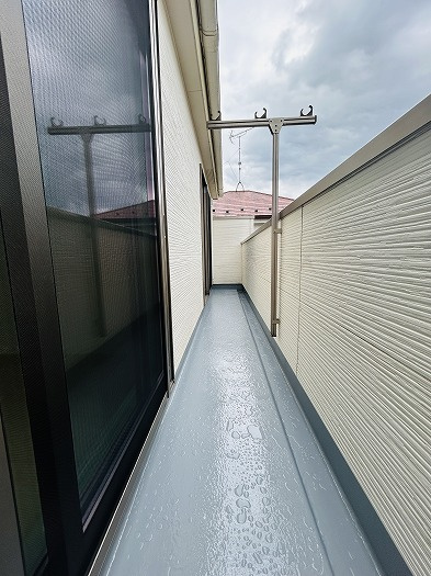 【バルコニー】防水加工してあります。
