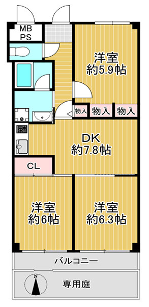 間取り：328000624805