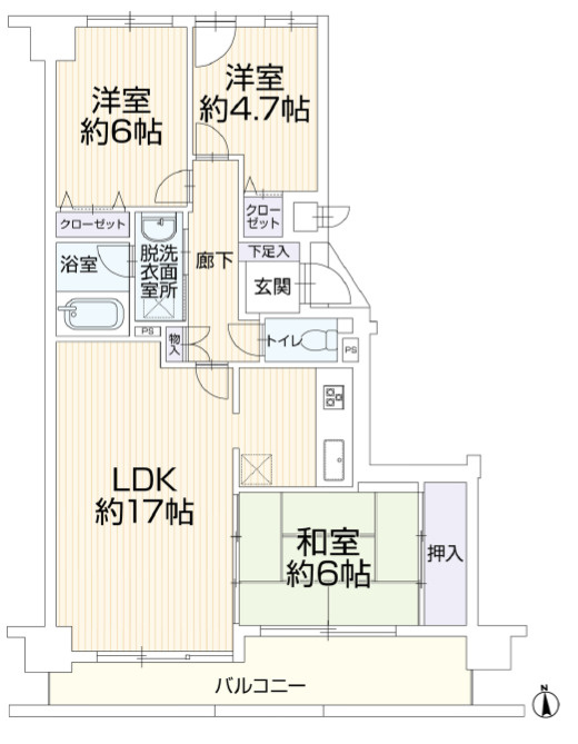 間取り：321000084564