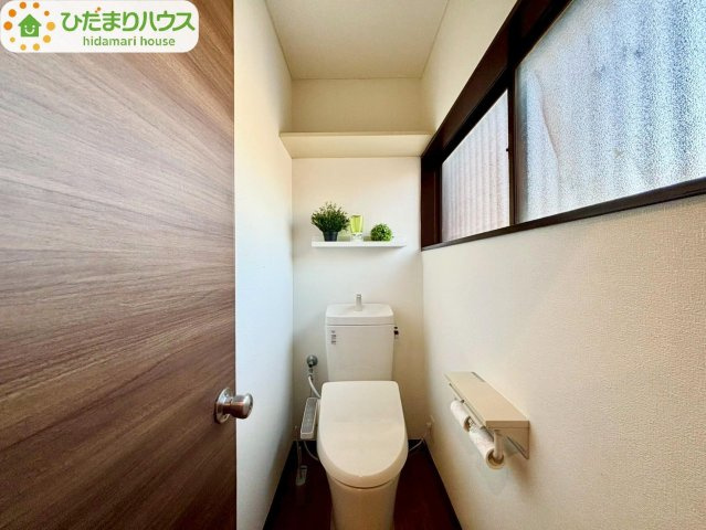 トイレは1F、2F共に完備！取り合いになることがありませんね(^^)/       　