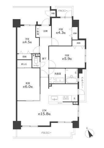 間取り：323000415650