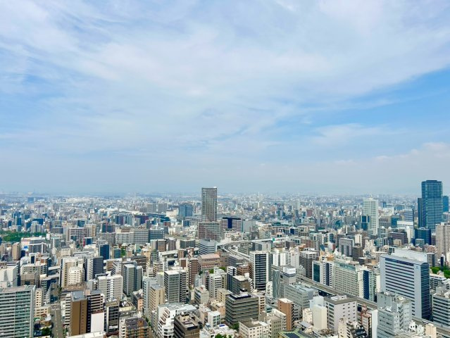 【物件からの眺望】47階からの眺望！高層階につき見渡しも良好です◎