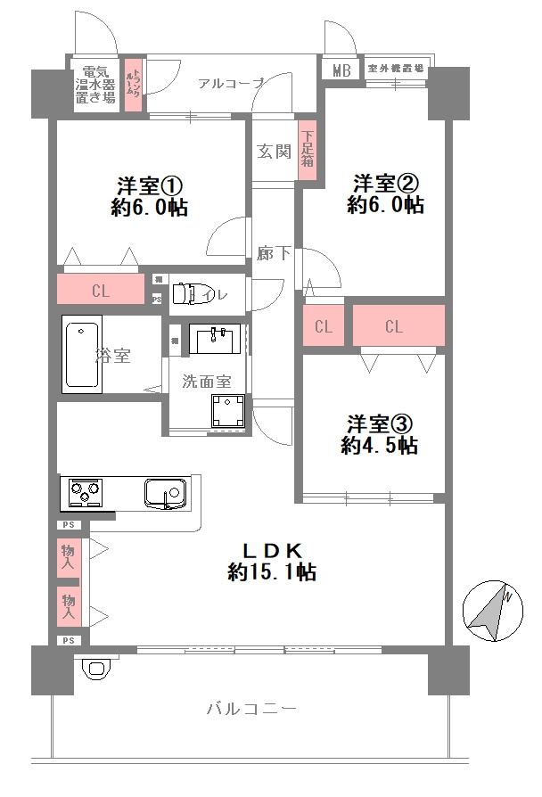 間取り：327002591236