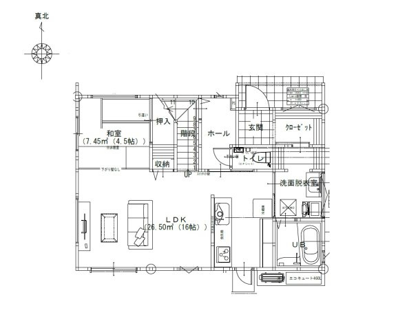 【竹末一丁目（2期）の間取り】