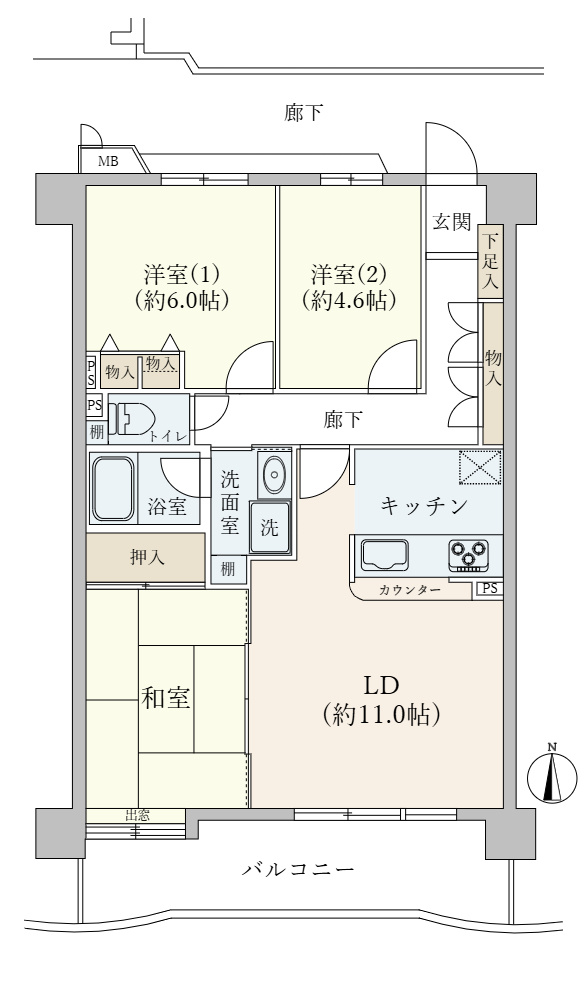 間取り：323000486139