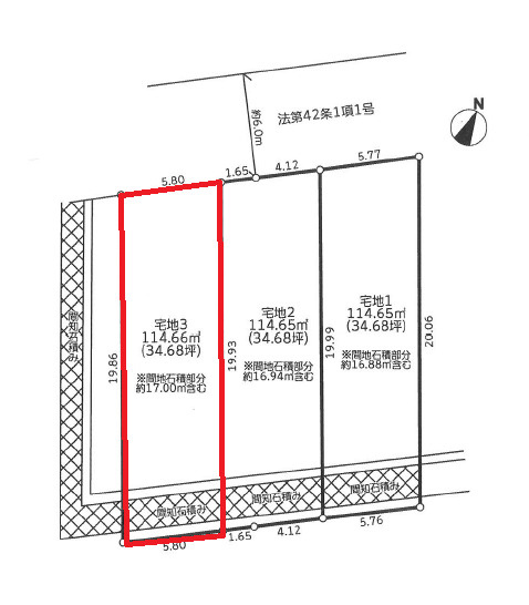 区画図：313004484811