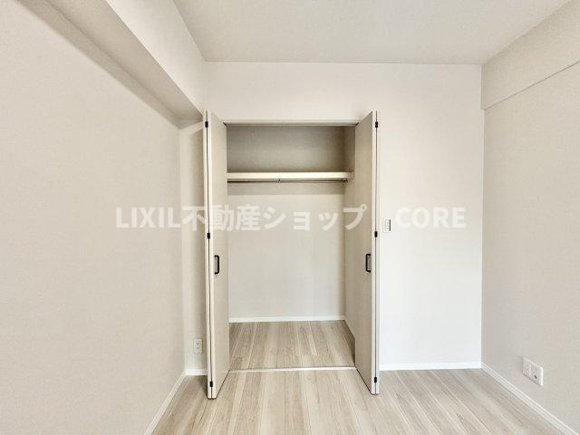 全居室にクローゼットを完備！居室空間をより広く隅々までお使いいただけますね。