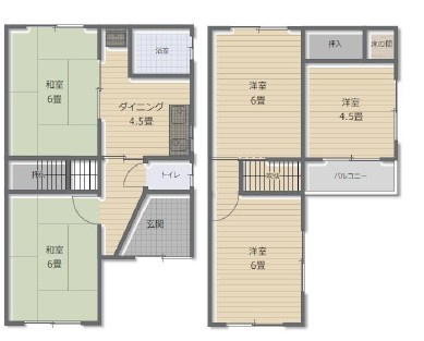 間取り：327002345430