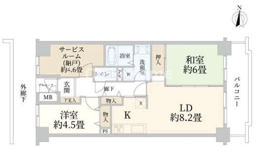 間取り：313004634832