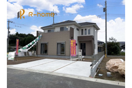 坂東市沓掛23-P1　新築戸建て　2号棟の外観