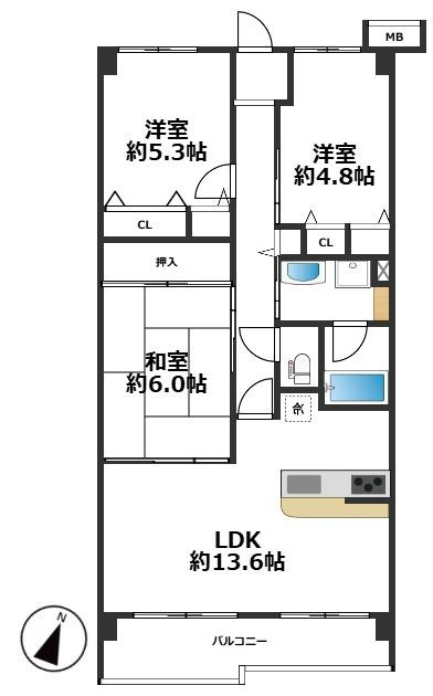 間取り：328000625850