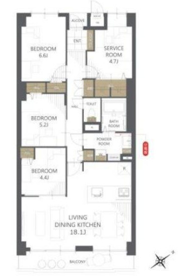 間取り：312001237088