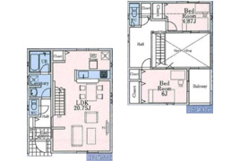 武蔵村山市残堀５丁目新築　７号棟の間取り