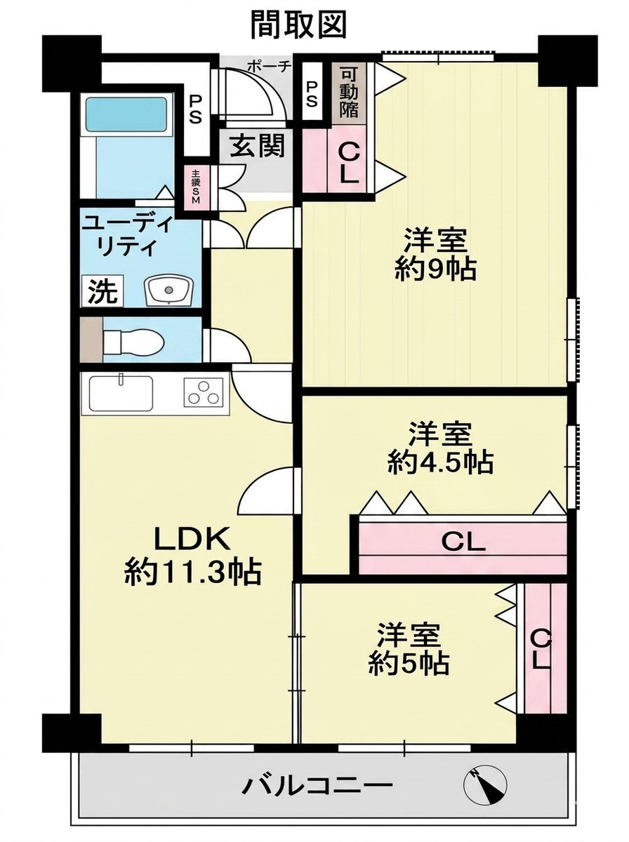 間取り：312001322893