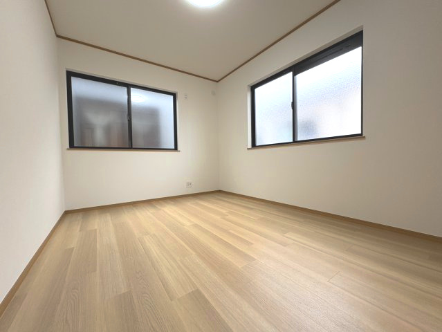全居室収納付きで、お部屋がすっきり片付きます。