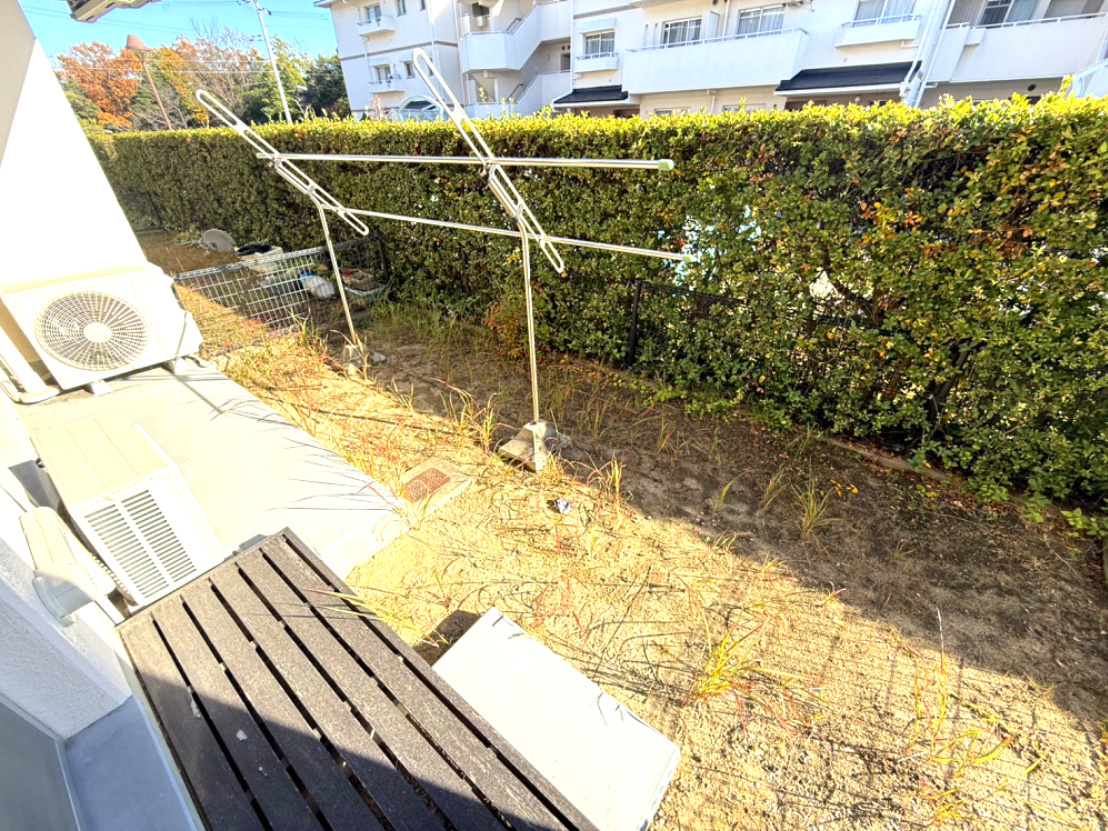お庭も活用できます