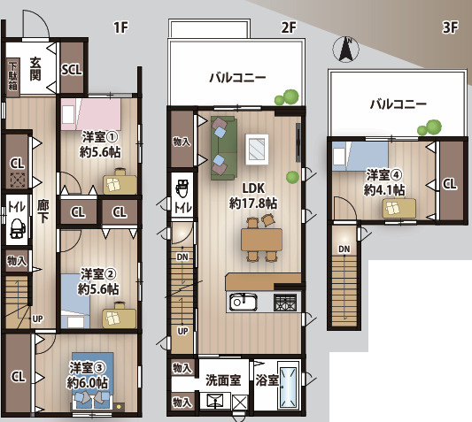 間取り：327001655416