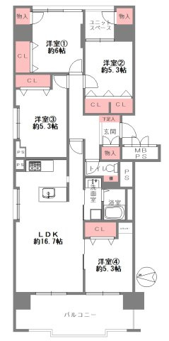 間取り：327002346814
