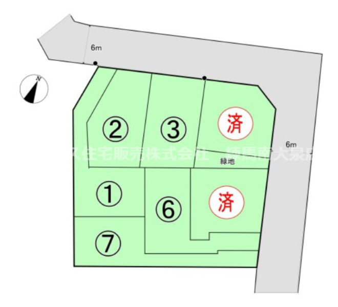 区画図：313004591007