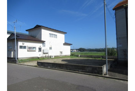 能代市松長布・売地の外観