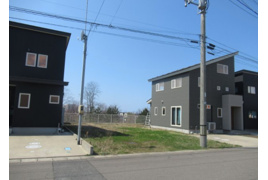 能代市落合字下大野・土地の外観