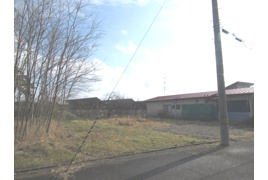 能代市河戸川中谷地・売地の外観