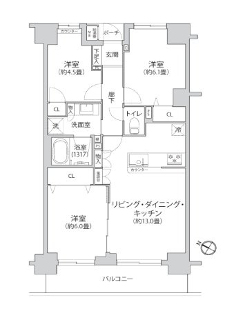 間取り：311002349537