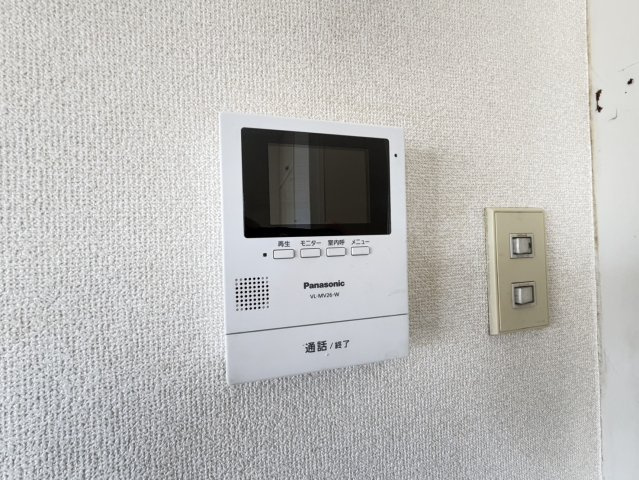 モニター付きインターホンです。