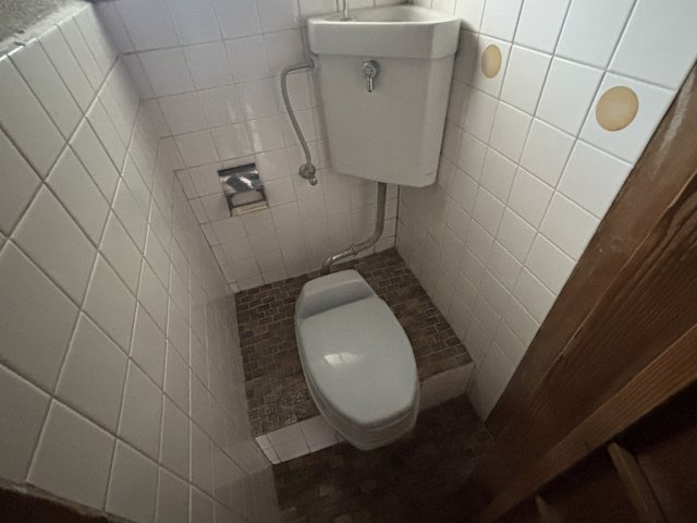 ゆったりとした空間のトイレです