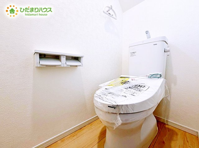 節水できるトイレで、少ないお水でもしっかりと洗浄してくれます！