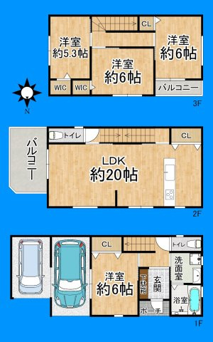間取り：327002332095