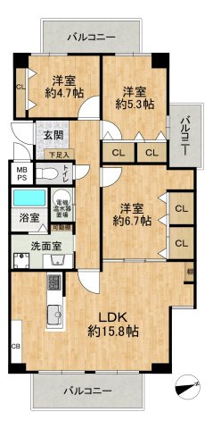 間取り：327002354598