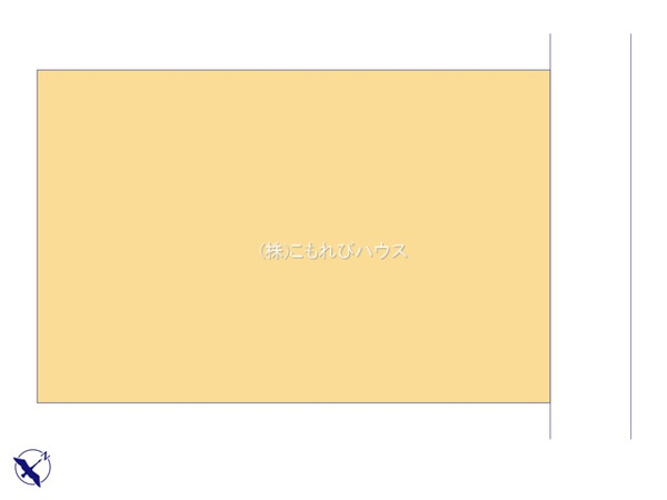 【鴻巣市鴻巣 新築一戸建て 01の区画図】